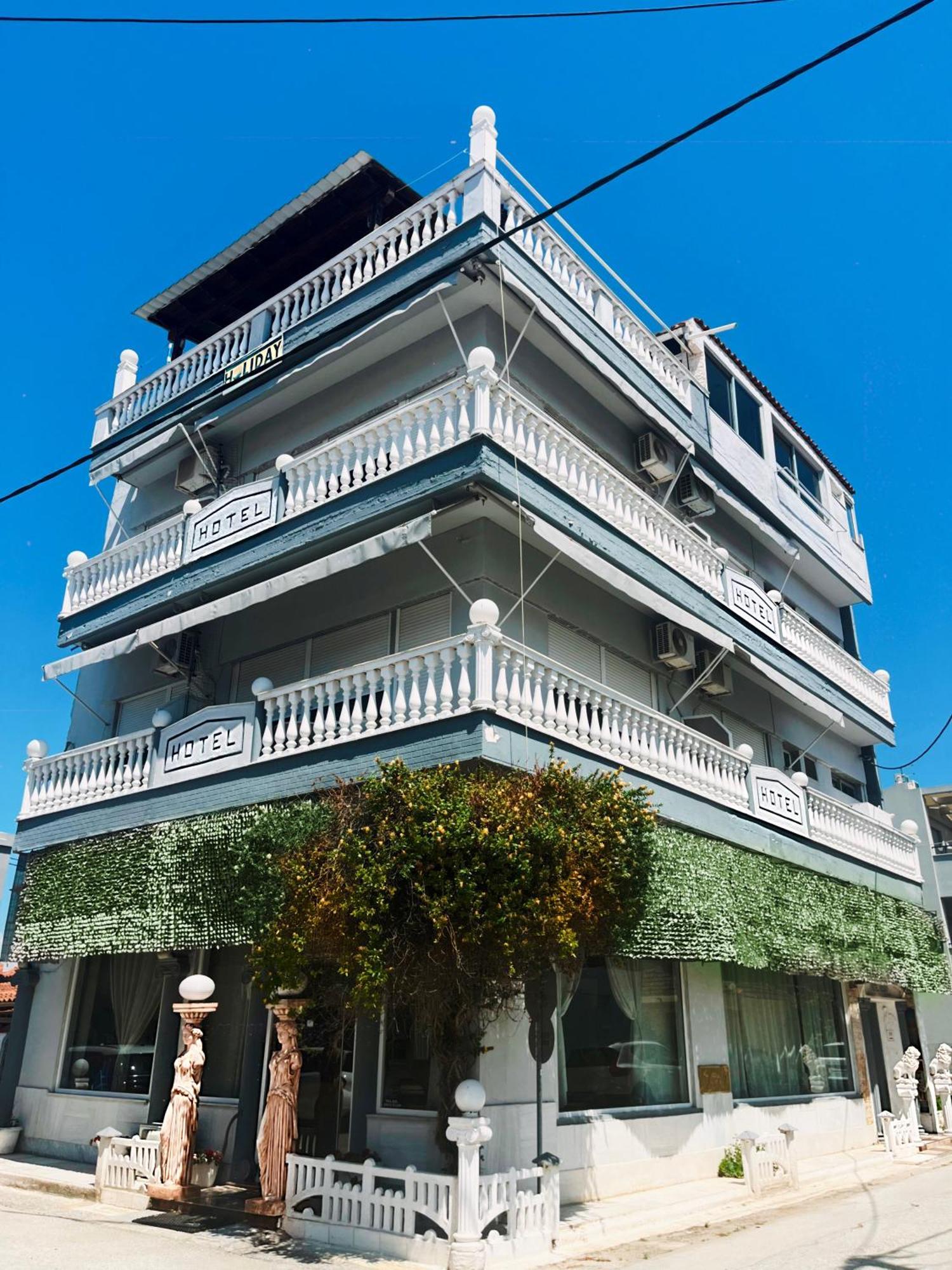 Hotel Holiday Keramotí Exterior foto